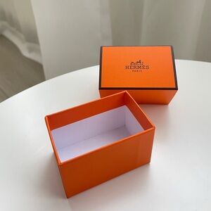Hermes Orange Signature Nail Polish Box